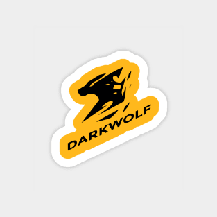 dark wolf Sticker